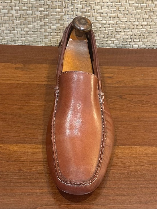 To Boot New York Adam Derrick Aidan Brown Leather Driving Moc Loafers 9.5 main image 4
